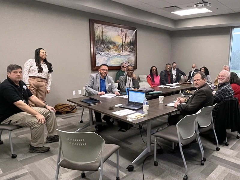 Meeting with Montgomery County Veteran Task Force
